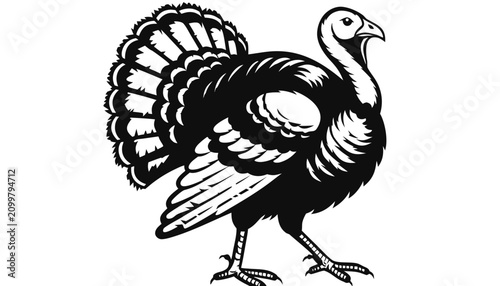 turkey vector illustration