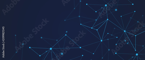 Foto Vector digital futuristic technological with global connection with global lines
