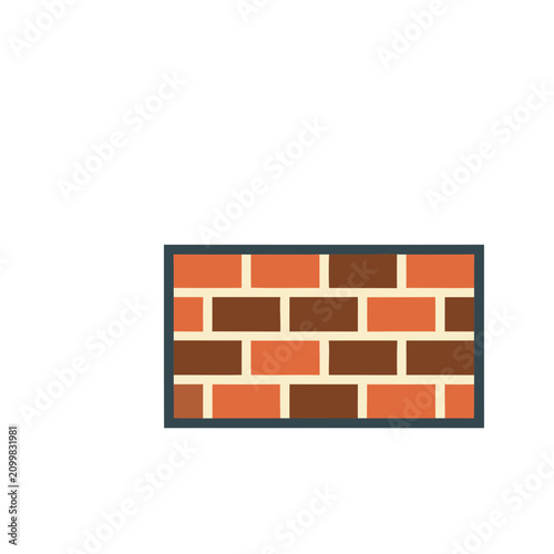 Brick wall pattern