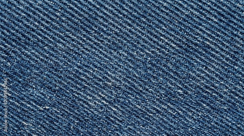 denim fabric texture. Classic jeans weave pattern