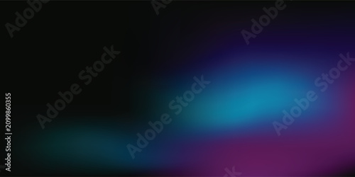 Картината върху платно abstract vector colorful gradient background with flowing purple, blue, and teal