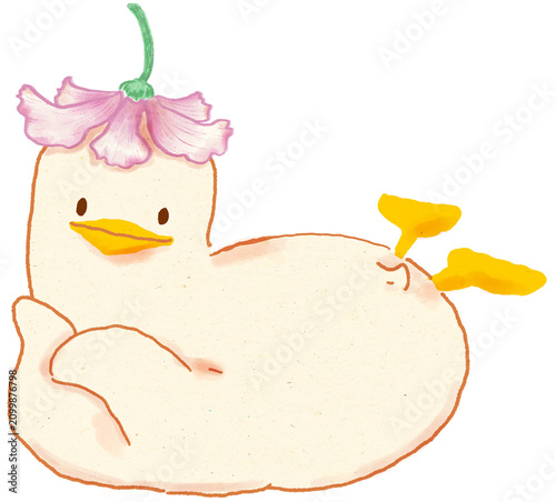 Cute duck character sticker design for chat apps
Funny cartoon duck waving and greeting, sticker style
Hand-drawn doodle style duck illustration for sticker pack
ตัวละครเป็ดน้อยน่ารัก สไตล์สติกเกอร์แช