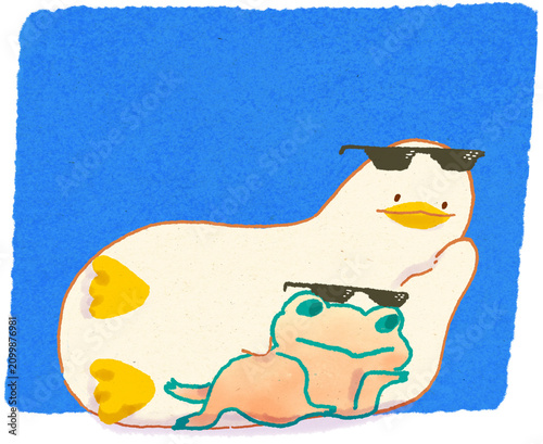 Cute duck character sticker design for chat apps
Funny cartoon duck waving and greeting, sticker style
Hand-drawn doodle style duck illustration for sticker pack
ตัวละครเป็ดน้อยน่ารัก สไตล์สติกเกอร์แช
