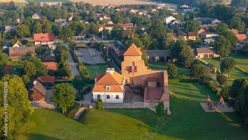 Konstfotografi Medieval castle in Liw, village in Wegrow County, Masovia region of Poland