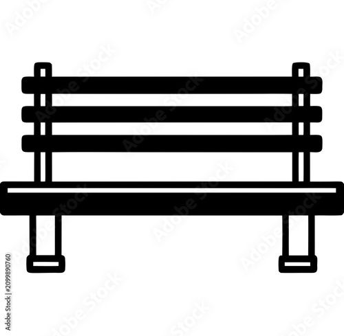 bench in a park