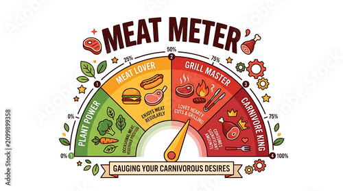Meat Meter Gauging Your Carnivorous Desires with Fun and Flavorful Insights