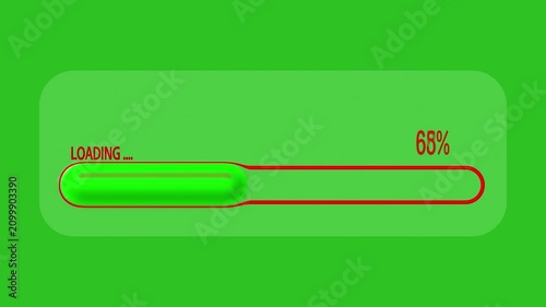 Interface on vibrant green  liquid on glass morphism Loading Bar, initialization failed at 99 percent with liquid glass motion effects background. 