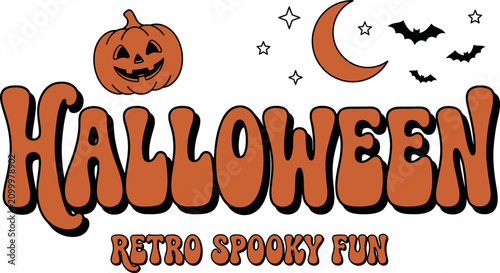 Happy halloween day cute cartoon characters for festive celebrations and spooky season designs