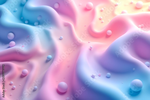 abstract background with bubbles