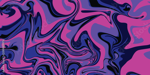 Bild auf Leinwand Abstract Swirling Pattern with Vibrant Colors.