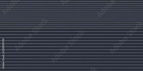 Obraz na plátne Black straight parallel lines of different thickness in row pattern
