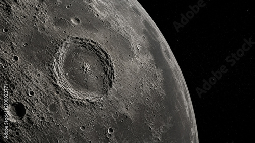 Top-Down Crater Field