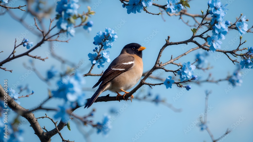 Obraz premium bird on the branch