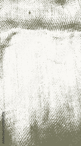 16-100. Surface Texture Vector Image of Vintage Linen Fabric - Illustration.