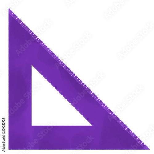 Foto purple indigo set square