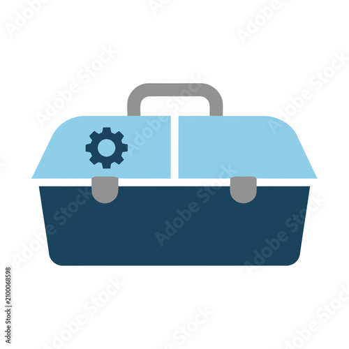 Toolbox with Gear Icon