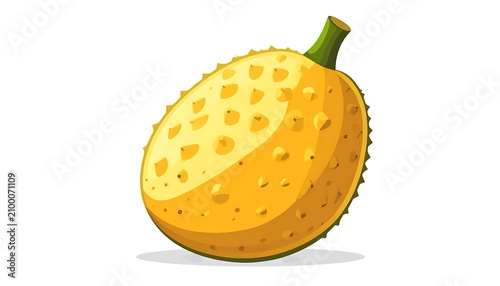 Fresh ripe orange fruit on white background.