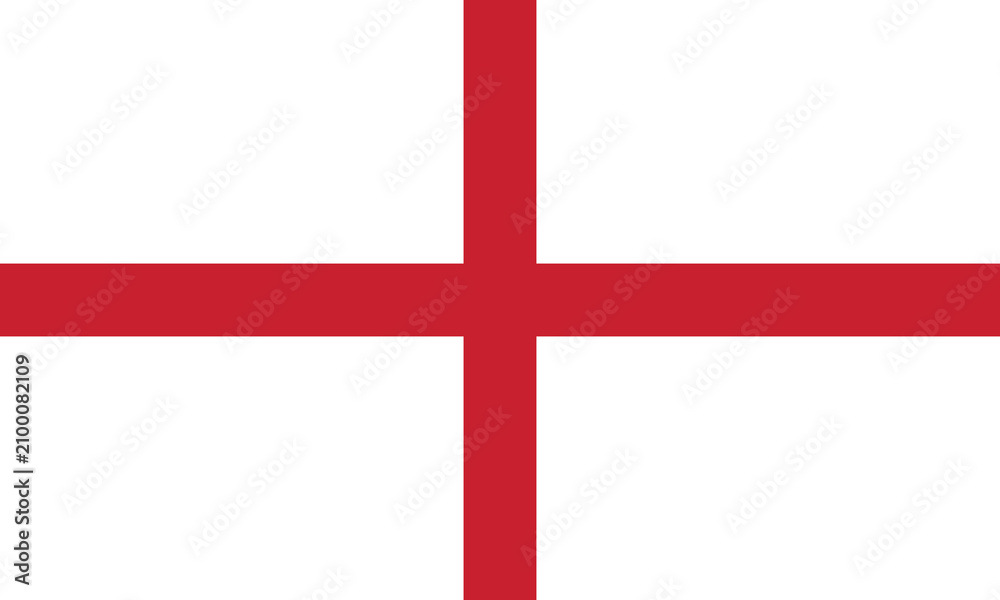 Obraz premium 3d flag of england, flag bunting of england, flag of england