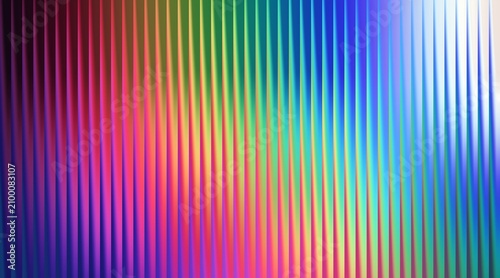 Fotografie Abstract rainbow vertical lines background