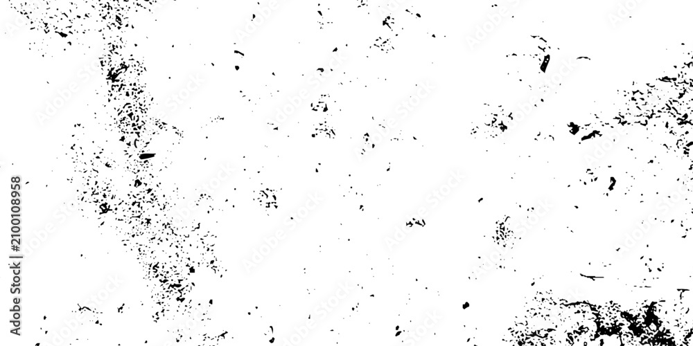 Fototapeta premium Black and white grunge abstract background old glitter rust and dust surface wall background. Distressed grain texture vector illustration dirt messy splash overlay and black and white dust pattern.