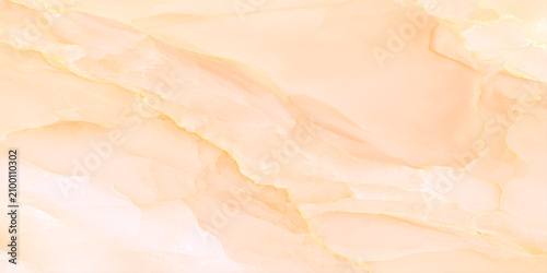 Soft peach marble texture background with golden veins and smooth surface
