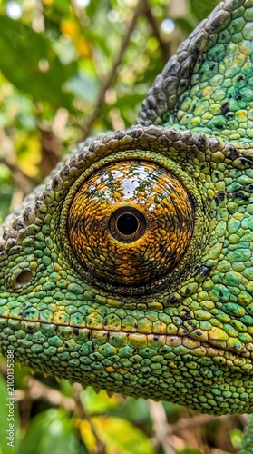 chameleon Closeup