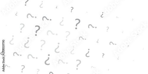 Fotografie Question mark seamless pattern
