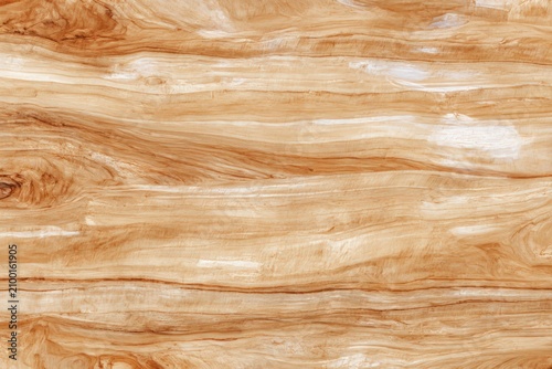Polished Wooden Surface Warm Honey Brown Natural Grain Pattern Texture Closeup Background