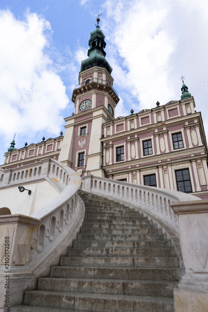 Fototapeta premium Zamość Miasto idealne Ratusz
