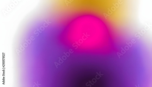 Abstract background, with a glowing, pink circular light, form against a, soft purple color field