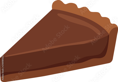 chocolate cake with cream