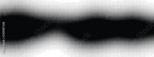 Abstract black ink wash wave on white background, minimalist fluid smoke brush stroke vector, organic charcoal paint texture for artistic design
