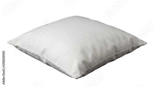 Фотография Rectangular pillow with two-tone design isolated PNG, decorative cushion for sof