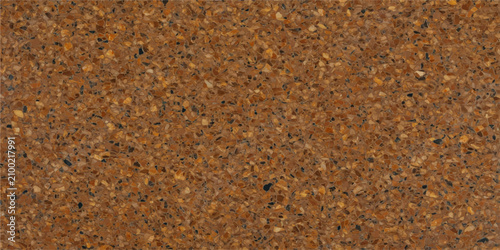 Bild auf Leinwand Premium brown granite texture background with detailed granular speckled pattern