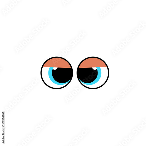 Cartoon character facial expressions