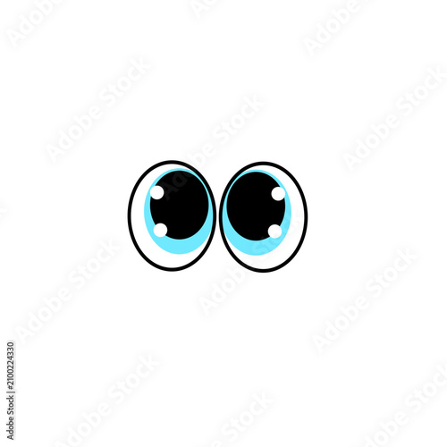 Cartoon character facial expressions