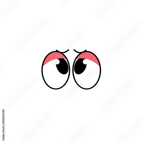 Cartoon character facial expressions