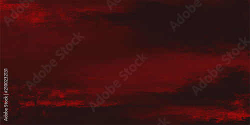 Fotografía An ominous sky filled with deep red clouds evokes a sense of foreboding and dramatic natural phenomena, a captivating spectacle of atmospheric intensity