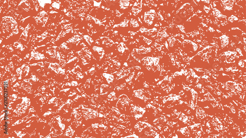 Red and white abstract grunge stone texture background. Flat vector illustration EPS 10.