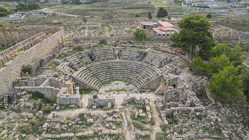 Exploring the remains of Cyrene, an ancient city in Eastern Libya recognized as a UNESCO world heritage site