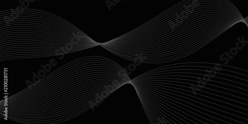Canvastavla Black abstract background design