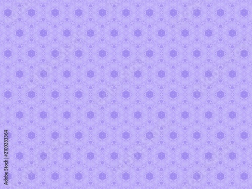 Soft lavender hues fill the frame. Delicate geometric patterns repeat in subtle harmony. Small hexagons and stars create gentle visual rhythm. Pastel tones evoke calm and quiet elegance