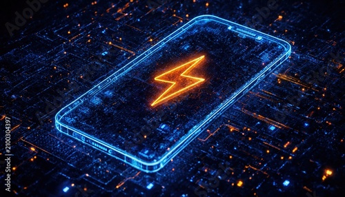 Battery to electric cars and mobile devices with clean electricity, Technology battery high power electric energy, Green renewable energy battery storage, Technology digital background 3d Rendering