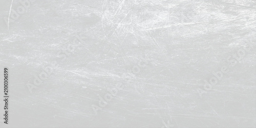 Obraz na płótnie Scratched gray metallic surface texture background with scratches and marks
