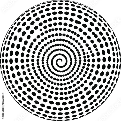 Adobe IlluAbstract Halftone Sphere Vector Collection with Dot Spiral, Wireframe, Mosaic, Polygon and Pixel Globe Elementsstrator Artwork