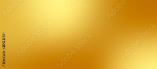 Gold foil texture background with light reflection