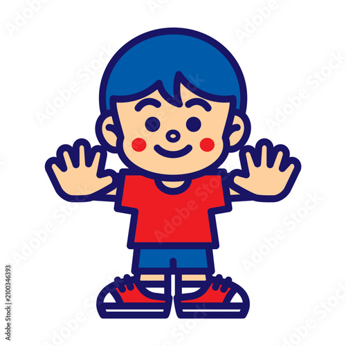 男の子 人物 キャラクター アイコン