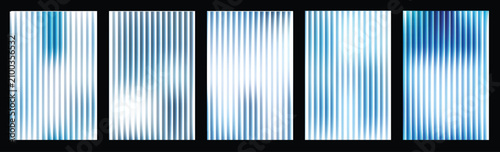 Photos Abstract blurred glass gradient background with vibrant and electric diagonal li