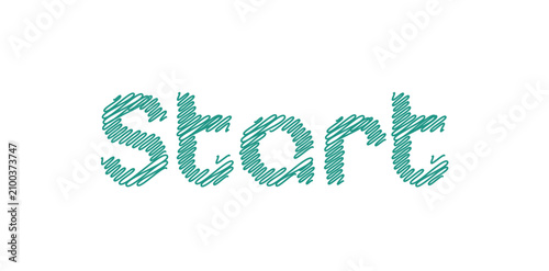 Handgezeichneter Scribble-Schriftzug 