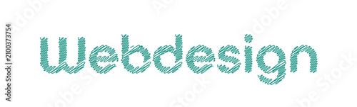 Handgezeichneter Scribble-Schriftzug 